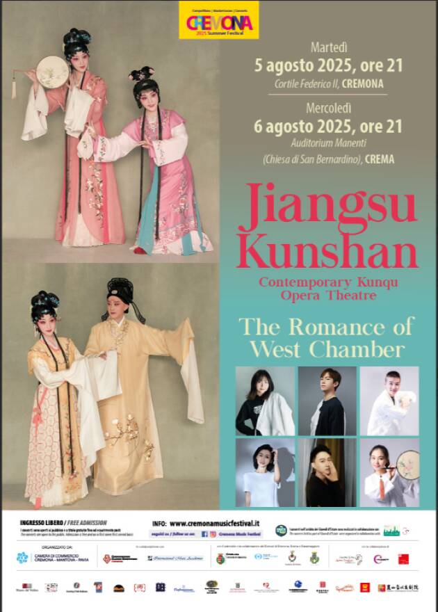 L’Opera Tradizionale Cinese incanta ancora il Cremona Summer Festival  eventi 5-6 agosto