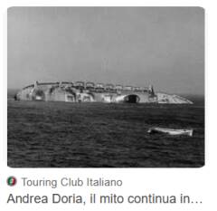 Il naufragio dell'Andrea Doria è stato uno dei più famosi disastri marittimi della storia