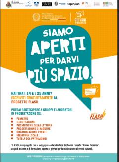 (CR) È ancora possibile iscriversi alle attività del  progetto F.L.A.S.H.