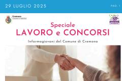 SPECIALE LAVORO CONCORSI Cremona, Crema, Soresina, Casal.ggiore | 29 luglio 2025