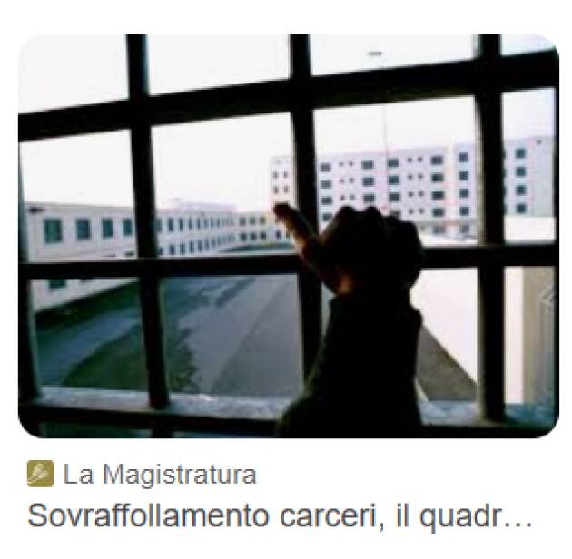 (MI)  COMUNICATO DEL GARANTE DEI DIRITTI DELLE PERSONE PRIVATE DELLA LIBERTÀ PERSONALE