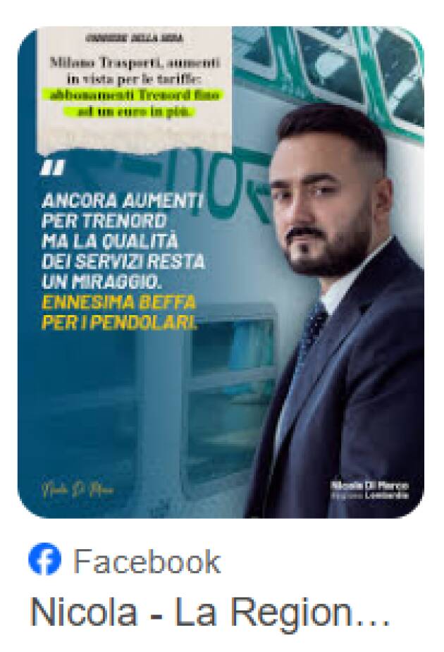 Trenord disagi, Di Marco (M5s): Nonostante l’estate di passione scattano gli aumenti