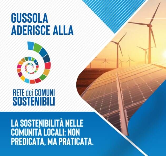 Gussola aderisce alla Rete dei Comuni Sostenibili