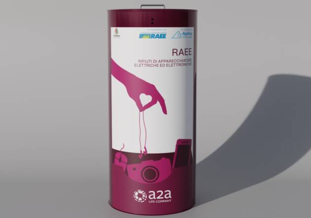A CREMONA IN ARRIVO 100 NUOVI CONTENITORI APRICA PER LA RACCOLTA DEI RAEE