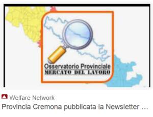 Provincia Cremona:pubblicato il Rapporto su Mercato del Lavoro sul I trimestre 2025