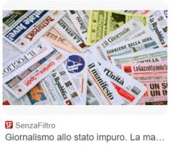 ADUC Informazione di Stato e le fonti. Chi controlla chi