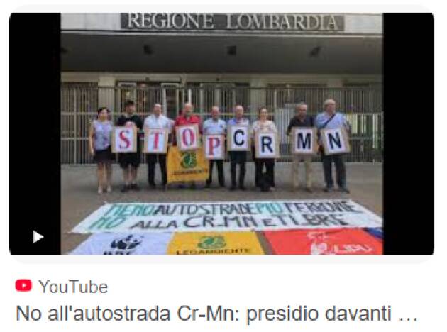 Autostrada Cr Mn: questione di equilibri Ultime news