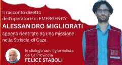 A Grontardo 'Voci da Gaza' con Alessandro Migliorati di Emergency