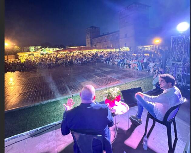 Festa Unità Pandino, Stefano Bonaccini tra volontari e temi internazionali