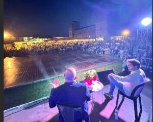 Festa Unità Pandino, Stefano Bonaccini tra volontari e temi internazionali