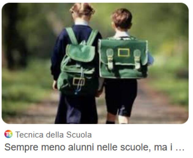 Meno iscritti nelle scuole? Assonidi: il problema nasce nei nidi