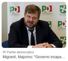 Migranti, Majorino (PD): di fronte all'ennesima tragedia, governo rimane immobile