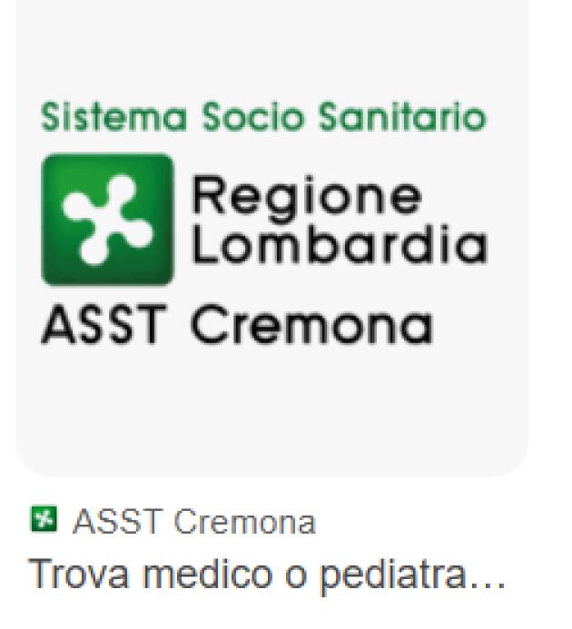 ASST Cremona CURE PRIMARIE AMBULATORIO MEDICO TEMPORANEO DI PIEVE D’OLMI ORARIO DI AGOSTO