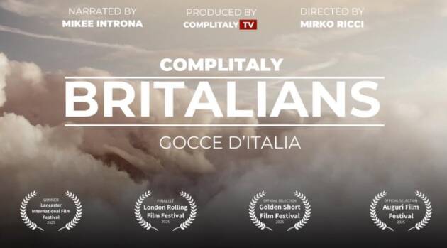 AISE Britalians - Gocce D’Italia: debutto al cinema per il progetto sostenuto dai Comites Uk