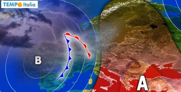 Tempo Italia Brusco cambiamento meteo. Stop caldo estremo. Temporali diffusi