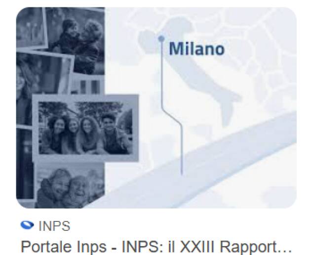 WELFARE. CON ‘INPS PER TUTTI’ IL COMUNE E L’ISTITUTO SUPPORTANO LE PERSONE PIU’ FRAGILI, 