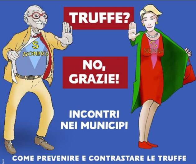 (MI) TRUFFE ANZIANI. DA SETTEMBRE UN CICLO DI INCONTRI CON LA POLIZIA LOCALE