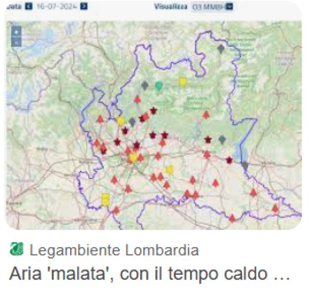 INQUINAMENTO, POLLINI (M5S): REGIONE FRENA SULLA SALUTE DEI CITTADINI
