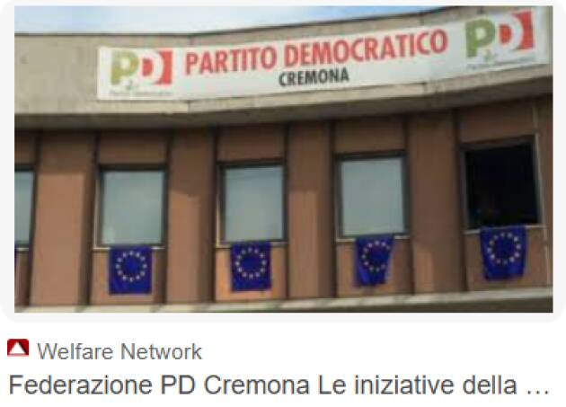 (CR) Minori non accompagnati. IL PD sostiene Virgilio a fronte degli attacchi dell'opposizione