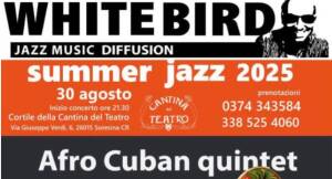 Soresina Summer Jazz 25 Afro Cuban quintet