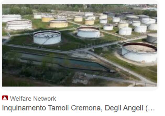 (CR) Legambiente La sentenza su Tamoil che non inquina più si rispetta ....però....
