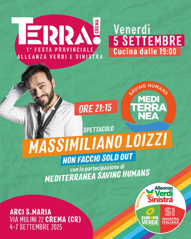 “Terra!”, la prima festa provinciale di Alleanza Verdi Sinistra