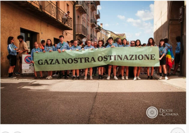 Bozzolo  'Gaza nostra ostinazione' : la voce del cardinal Pizzaballa da Gerusalemme