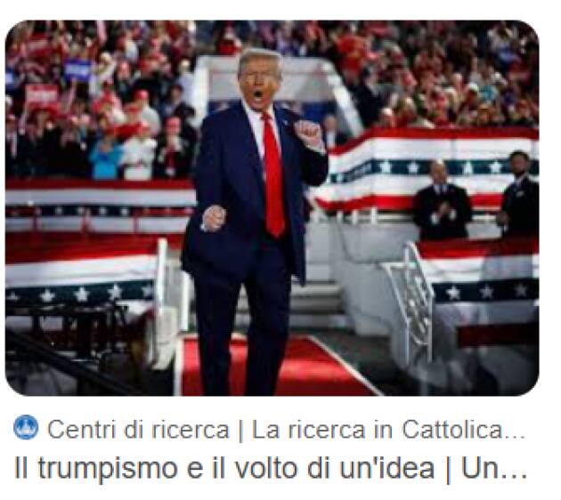 La Lombardia è la quarta regione 'più trumpiana' d’Italia