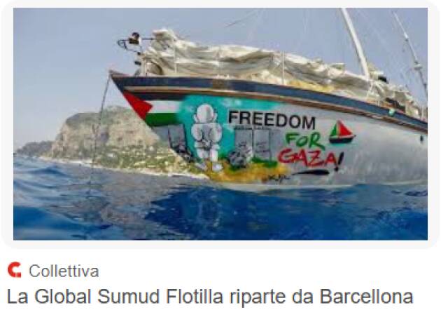MO. CORRADO (PD/S&D): PARTO CON LA GLOBAL SUMUD FLOTILLA