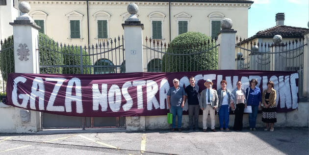 BOZZOLO DI GAZA NOSTRA OSTINAZIONE La conferenza stampa del 4 settembre