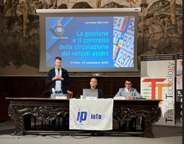  Crema: giornata di formazione per la Polizia Locale sulla gestione dei veicoli esteri