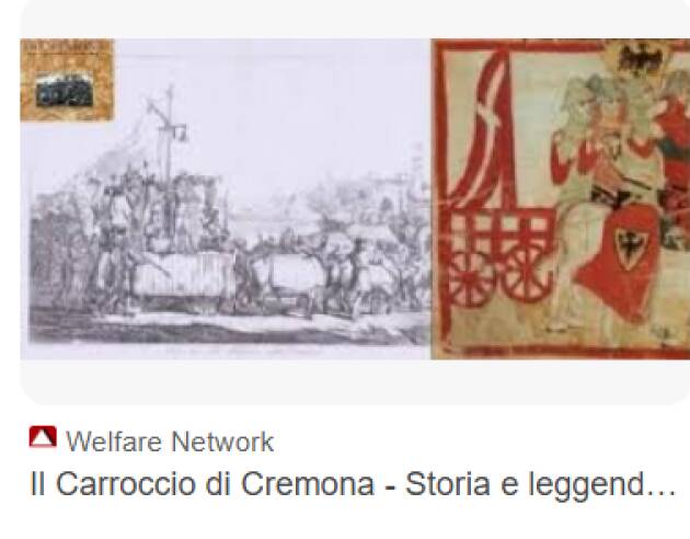 PORTESANI: BENE LA DECISIONE DI GIUNTA DI PORTARE I RESTI DEL CARROCCIO A PALAZZO 