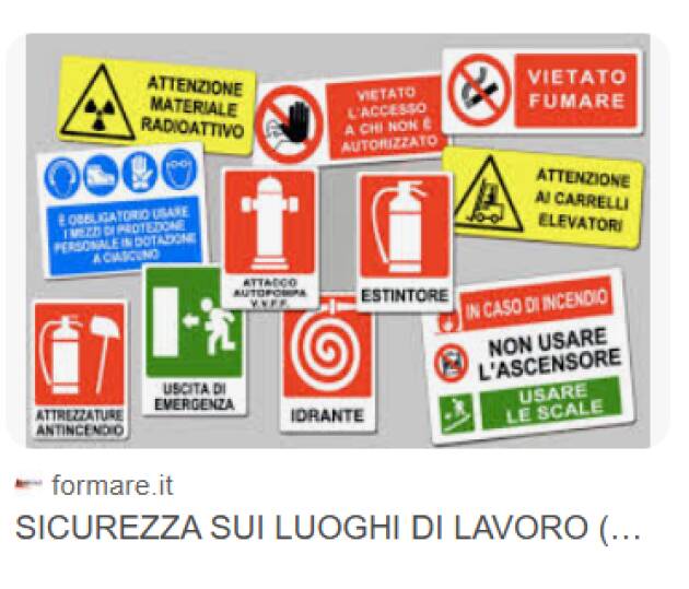 SICUREZZA SUI POSTI DI LAVORO | Lena Francesco