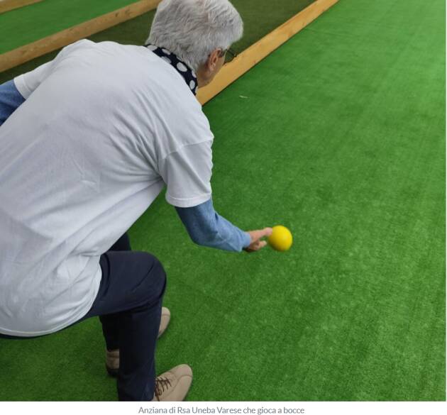 UNEBA (VA) Invecchiamento attivo con le bocce