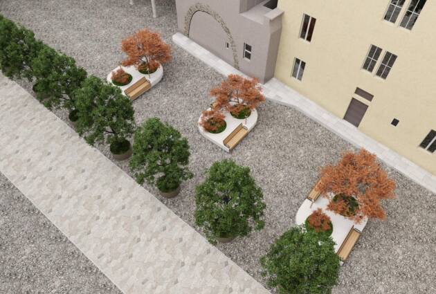 (BG) Nota stampa riqualificazione piazza Angelini