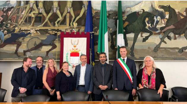 Il Sindaco di Crema accoglie lo Sceicco Ali Al Mualla 