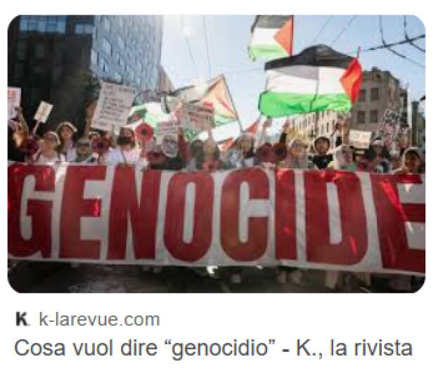 Gaza: il genocidio nel diritto internazionale e come l'ONU lo può fermate| G.C.Storti 