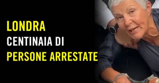 Amnesty Firma  Appello : Londra ,centinaia di persone arrestate