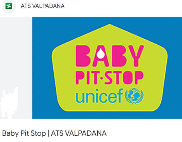 INAUGURAZIONE DI UN BABY PIT STOP UNICEF A SONCINO