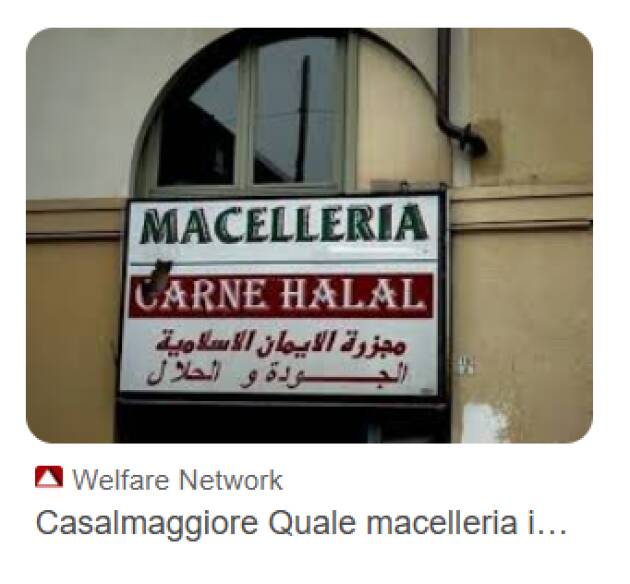 COMMERCIO, PORTESANI E OLZI : GIUNTA VERIFICHI COMPATIBILITA’ MACELLERIA ISLAMICA