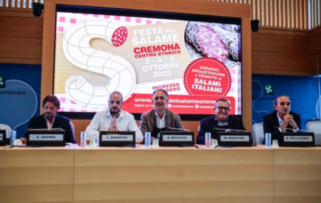 (CR) TORNA LA FESTA DEL SALAME DAL 3 AL 5 OTTOBRE 