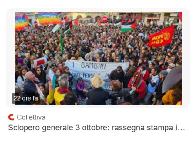 Sciopero del 3 ottobre Zan (Pd), in tanti ,che c’è un Paese con la schiena dritta