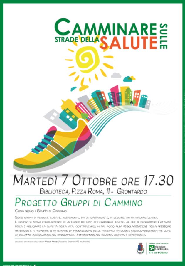 GRONTARDO GRUPPI DI CAMMINO DI ATS VAL PADANA