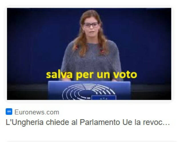 Sì dell'Eurocamera all'immunità a Salis per un solo voto