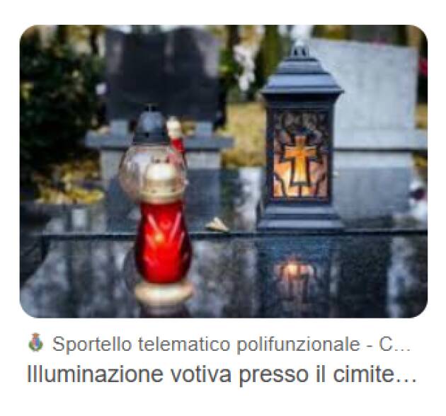 (CR) Civico Cimitero, realizzati nuovi impianti per l’illuminazione votiva