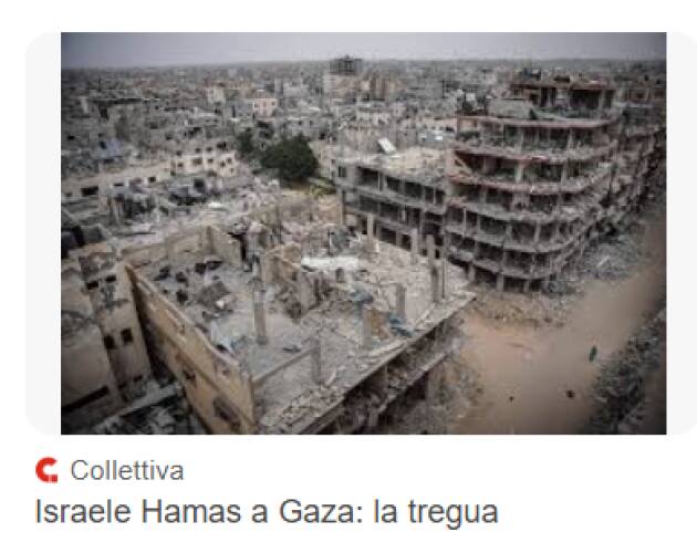 M.O. e Gaza Schlein: sollievo per tregua, ora si prosegua verso due popoli due Stati