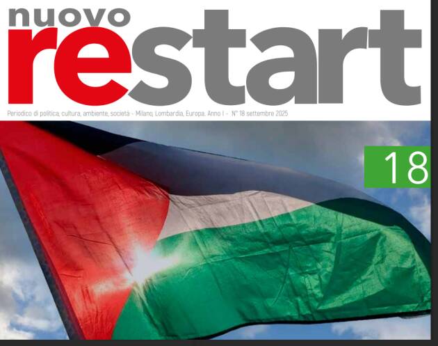Nel numero 18 di Restart la tragedia di Gaza che è insieme una catastrofe umanitaria