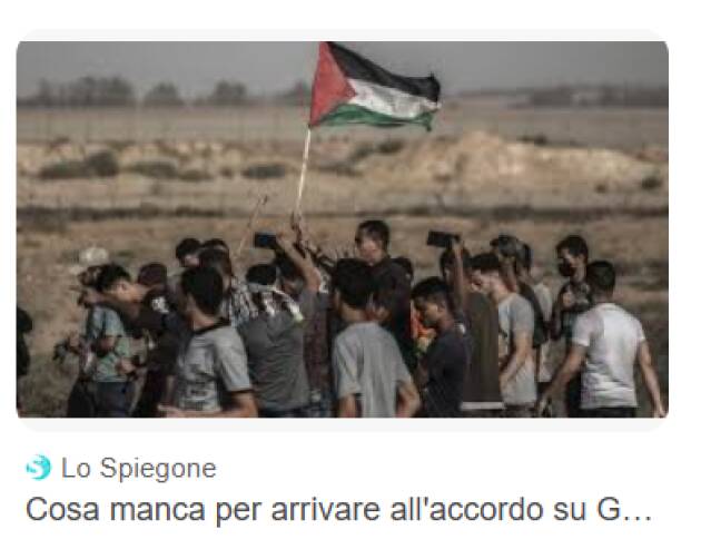 Amnesty L’accordo tra Israele e Hamas ha molti punti critici