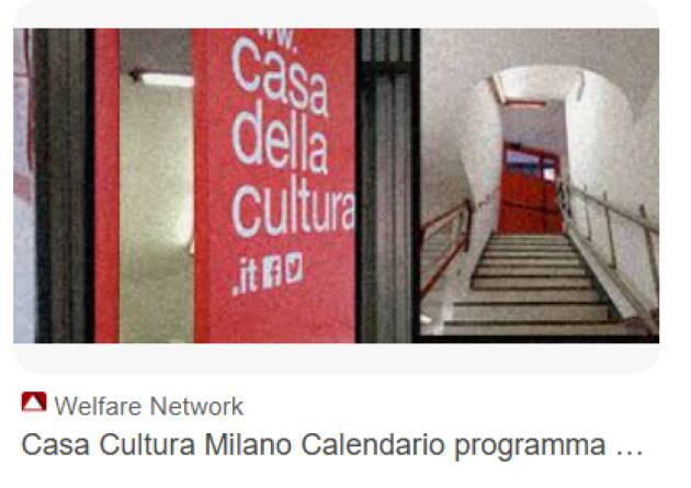 (MI) Casa Cultura Incontri in programma dal 13 al 19 ottobre 2025