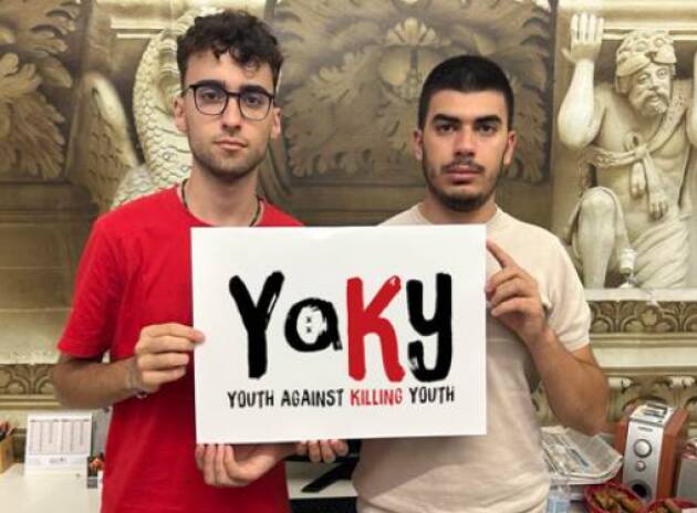  I giovani dicono BASTA all’uccisione di bambini  con YAKY – Youth Against Killing Youth